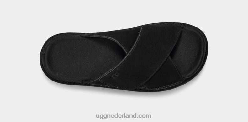 vrouwen zwart UGG goldenstar dwarsschuif 686ZP439