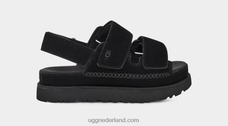vrouwen zwart UGG goldenstar slingback 686ZP508