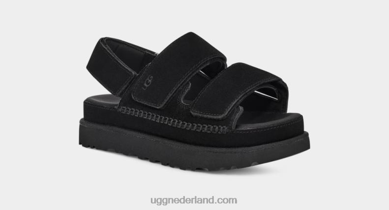 vrouwen zwart UGG goldenstar slingback 686ZP508