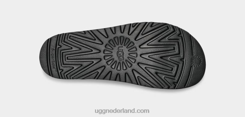 vrouwen zwart UGG gouden ster riem 686ZP456