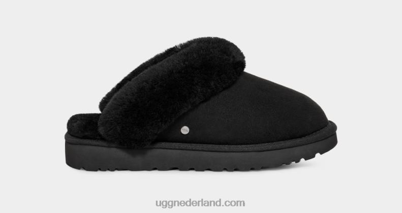 vrouwen zwart UGG klassieke pantoffel ii 686ZP398