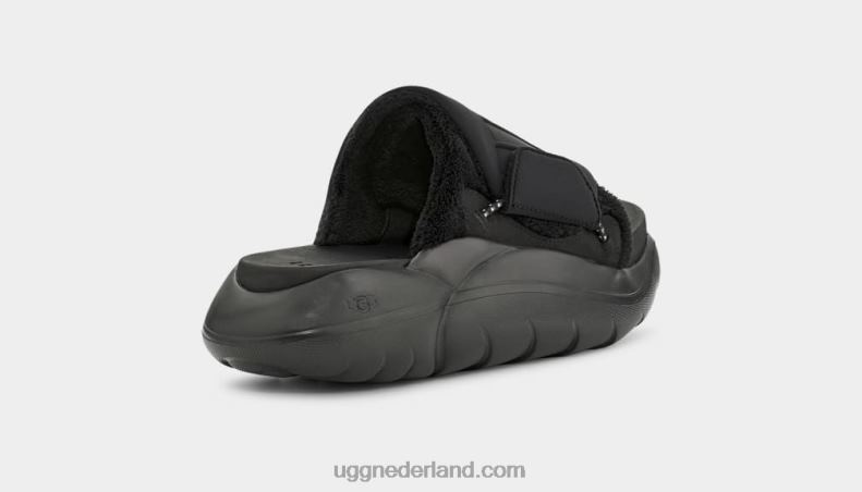 vrouwen zwart UGG la wolken glijbaan 686ZP528