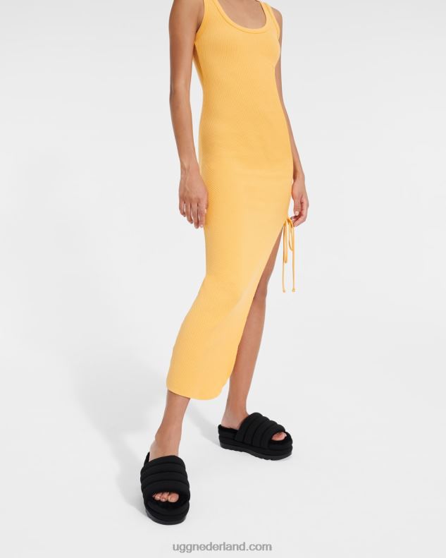 vrouwen zwart UGG maxi glijbaan 686ZP761