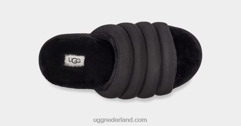 vrouwen zwart UGG maxi glijbaan 686ZP761
