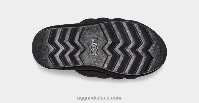 vrouwen zwart UGG maxi glijbaan 686ZP761