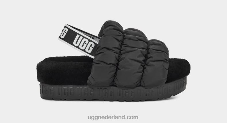 vrouwen zwart UGG scrunchita 686ZP537