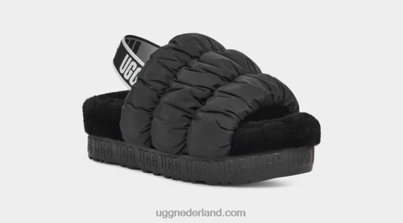 vrouwen zwart UGG scrunchita 686ZP537