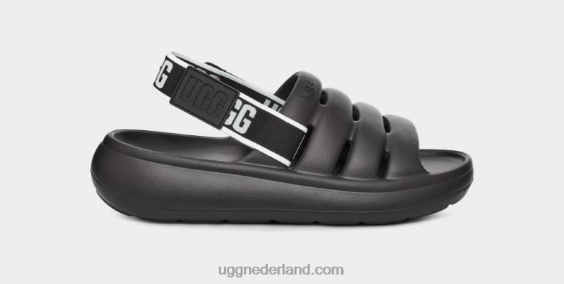 vrouwen zwart UGG sport ja glijbaan 686ZP440