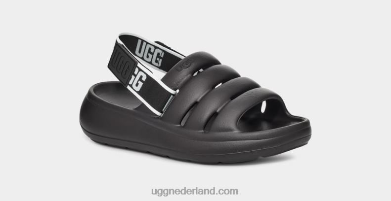 vrouwen zwart UGG sport ja glijbaan 686ZP440