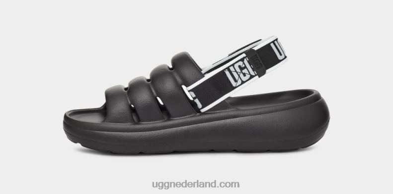 vrouwen zwart UGG sport ja glijbaan 686ZP440