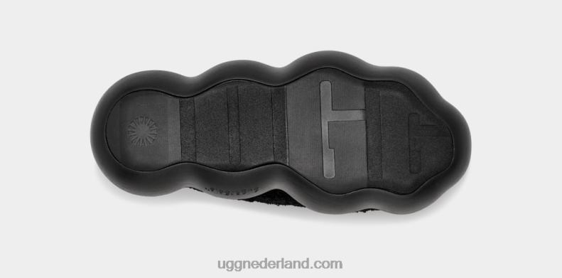 vrouwen zwart UGG suikerwolk glijbaan 686ZP344