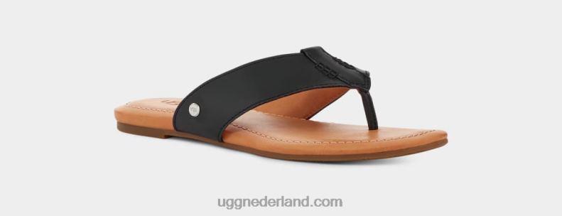 vrouwen zwart UGG zorgeloze flip 686ZP517