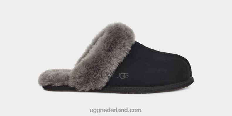 vrouwen zwart grijs UGG scuffette ii 686ZP447