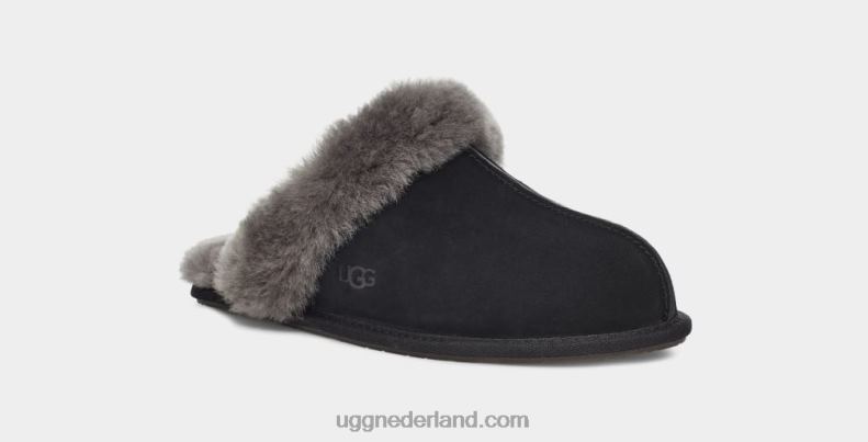 vrouwen zwart grijs UGG scuffette ii 686ZP447