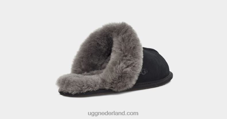 vrouwen zwart grijs UGG scuffette ii 686ZP447