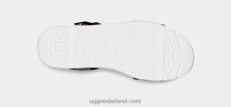 vrouwen zwart leer UGG zayne enkelbandje 686ZP2130