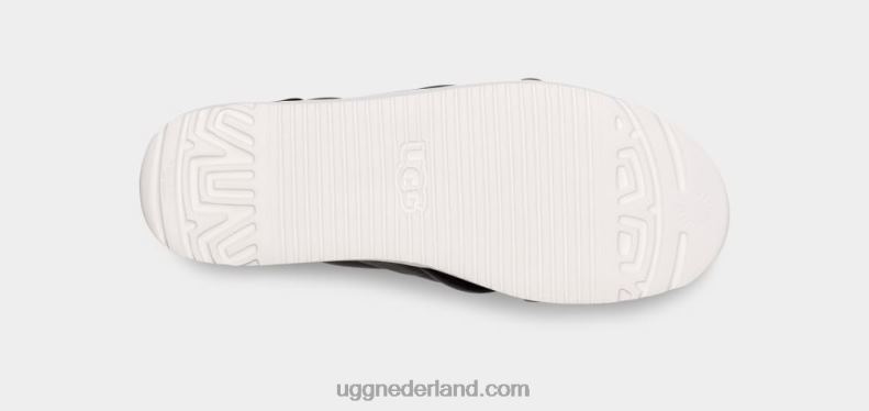 vrouwen zwart leer UGG zayne slingback 686ZP541