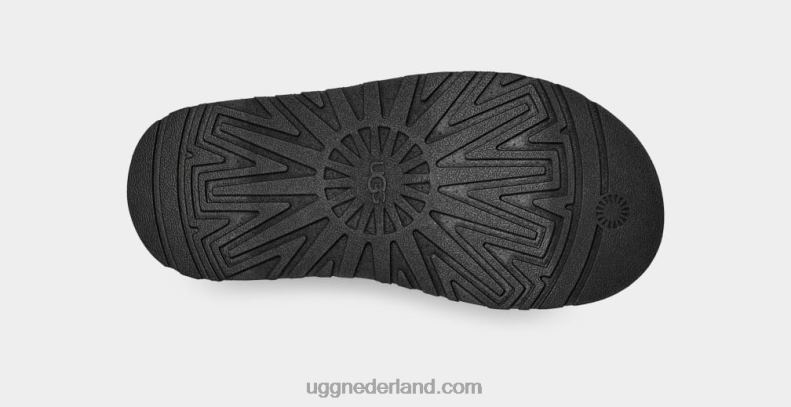 vrouwen zwart multi UGG disco checks glijbaan 686ZP58