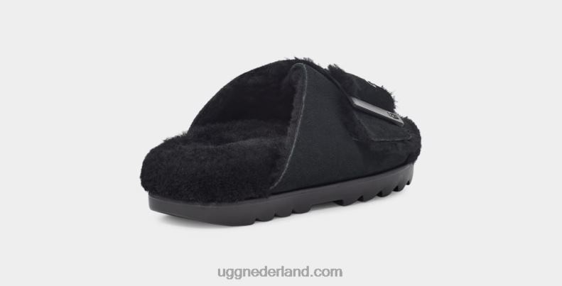 vrouwen zwart suède UGG buiten gesp 686ZP787