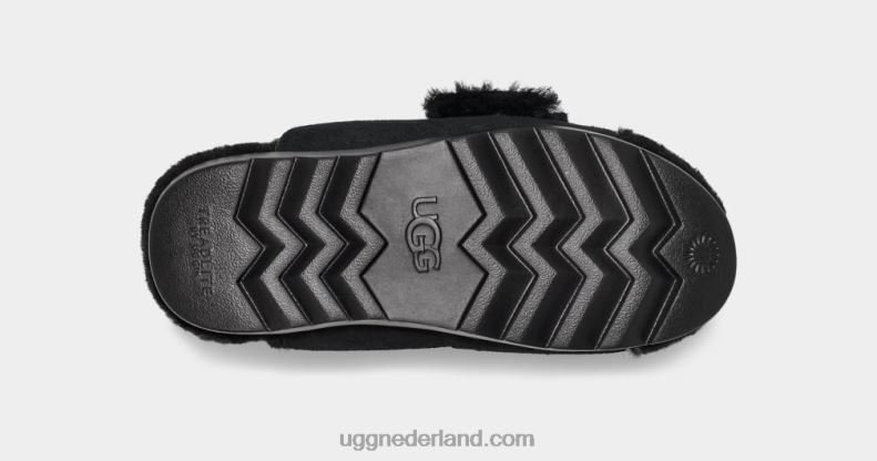 vrouwen zwart suède UGG buiten gesp 686ZP787