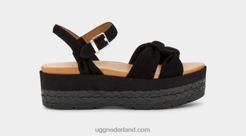 vrouwen zwart suède UGG neusch 686ZP784