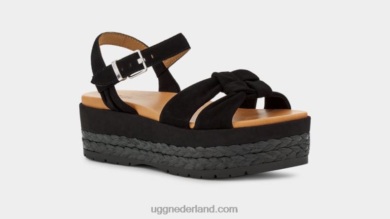 vrouwen zwart suède UGG neusch 686ZP784