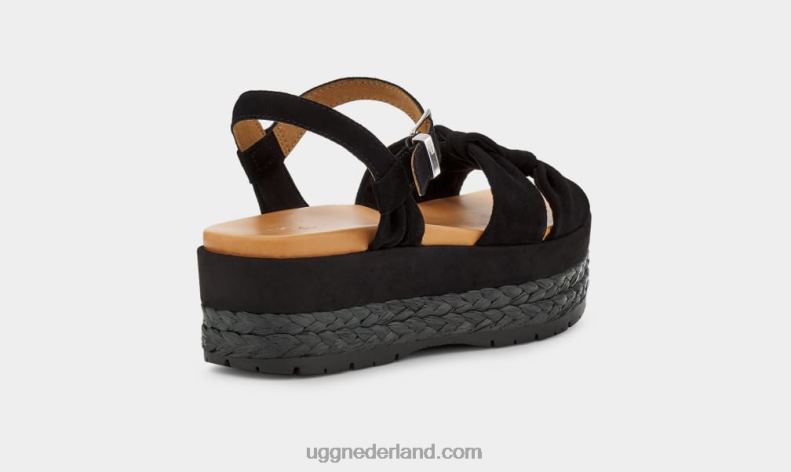 vrouwen zwart suède UGG neusch 686ZP784
