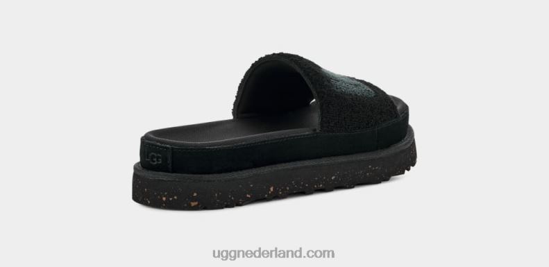vrouwen zwarte badstof UGG laton 686ZP796