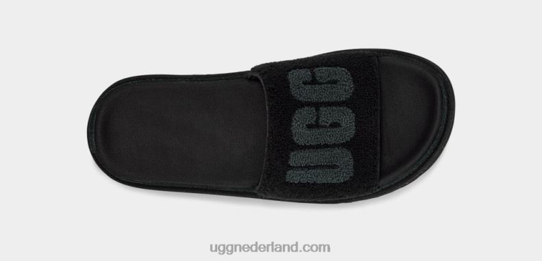 vrouwen zwarte badstof UGG laton 686ZP796