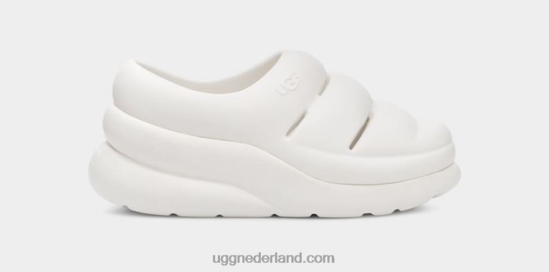 vrouwen Helder wit UGG sport ja klomp 686ZP2118