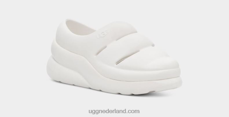 vrouwen Helder wit UGG sport ja klomp 686ZP2118