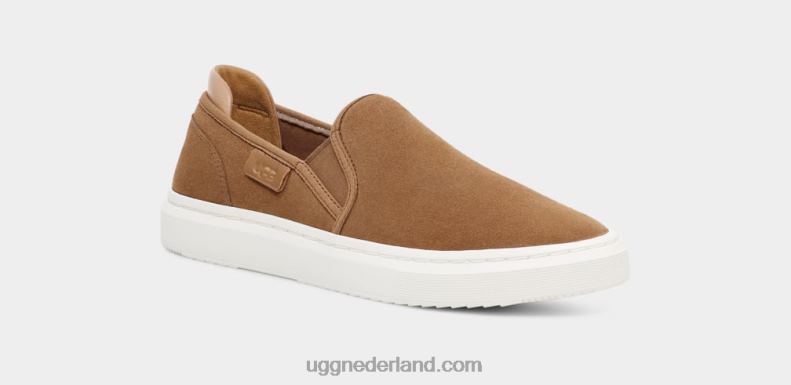 vrouwen kastanje UGG alameda instap suède 686ZP24