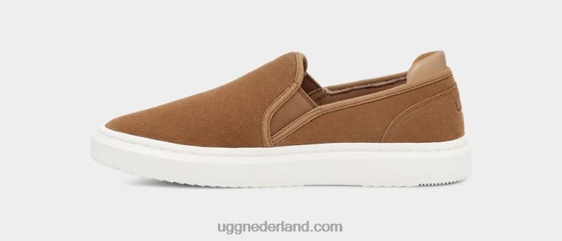 vrouwen kastanje UGG alameda instap suède 686ZP24