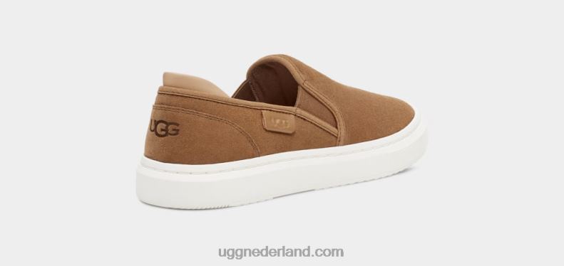 vrouwen kastanje UGG alameda instap suède 686ZP24