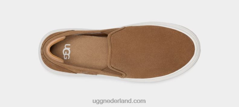 vrouwen kastanje UGG alameda instap suède 686ZP24