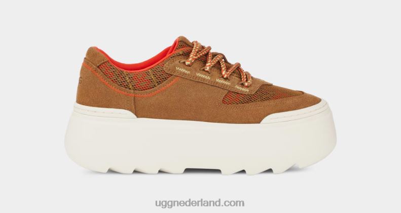 vrouwen kastanje UGG marin mega kant erfgoed vlecht 686ZP529