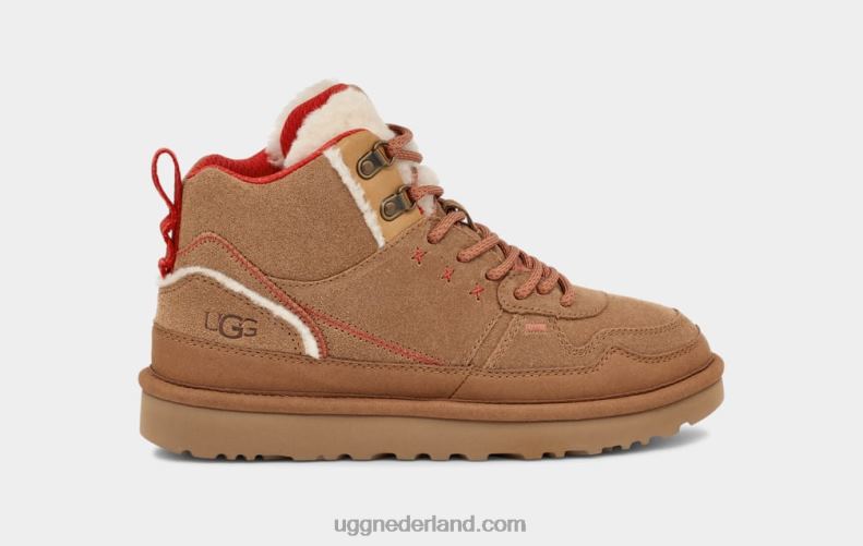vrouwen kastanje/vurig rood suède UGG hoogland hallo erfgoed suède 686ZP13