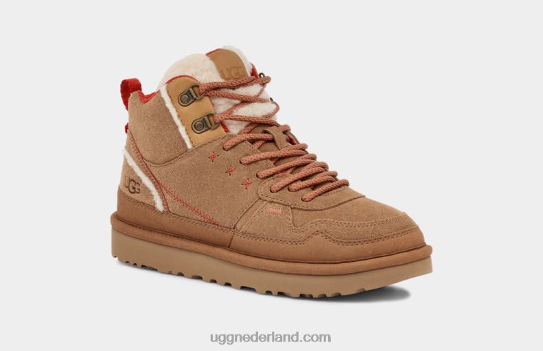vrouwen kastanje/vurig rood suède UGG hoogland hallo erfgoed suède 686ZP13