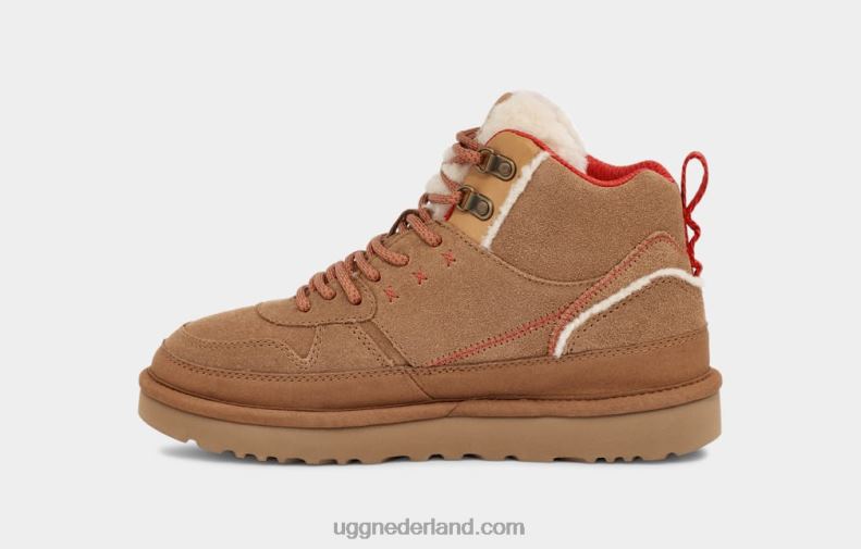 vrouwen kastanje/vurig rood suède UGG hoogland hallo erfgoed suède 686ZP13