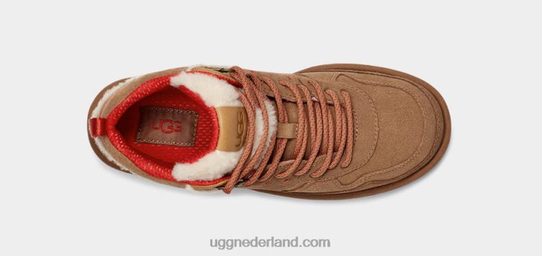 vrouwen kastanje/vurig rood suède UGG hoogland hallo erfgoed suède 686ZP13