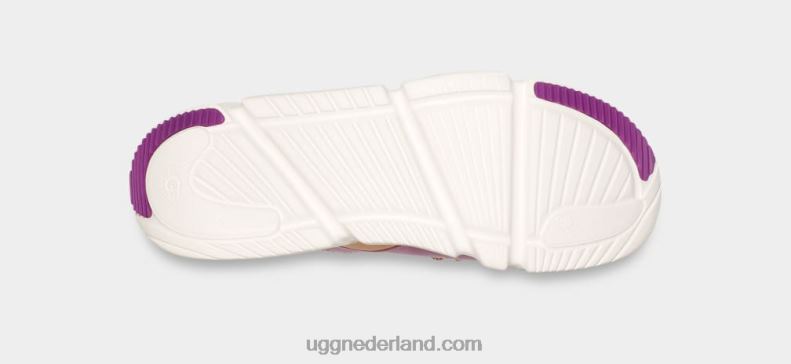 vrouwen lila multi UGG calle veter leer 686ZP855