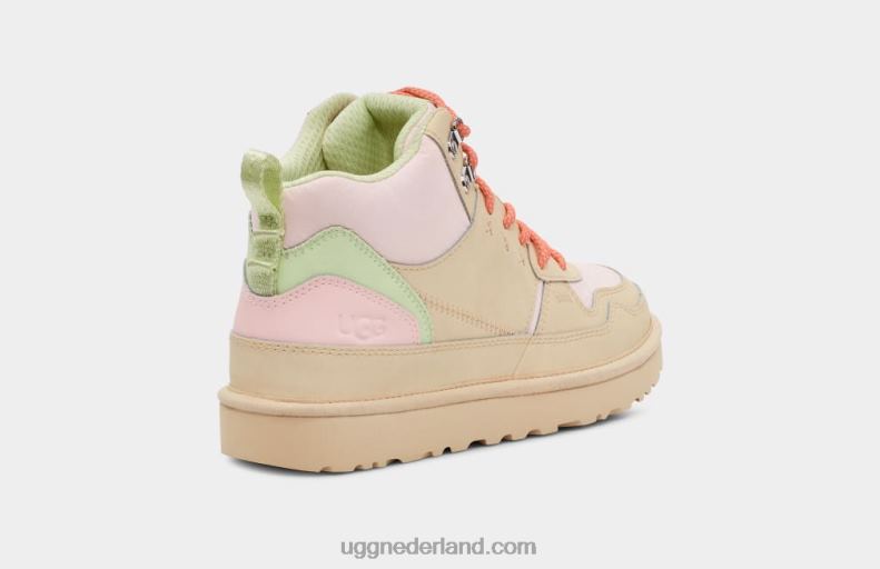 vrouwen pastelroze UGG highland hallo erfgoed leer 686ZP677