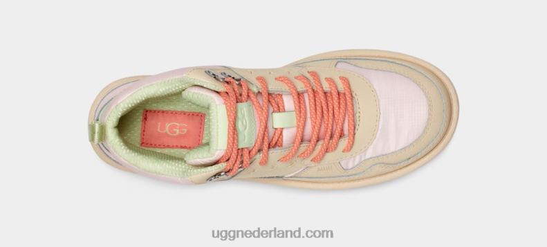 vrouwen pastelroze UGG highland hallo erfgoed leer 686ZP677