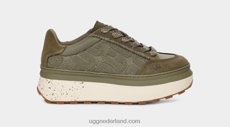 vrouwen verbrande olijf UGG marin kant-logo 686ZP818