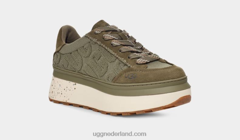 vrouwen verbrande olijf UGG marin kant-logo 686ZP818
