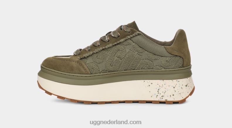 vrouwen verbrande olijf UGG marin kant-logo 686ZP818
