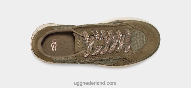 vrouwen verbrande olijf UGG marin kant-logo 686ZP818