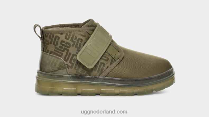 vrouwen verbrande olijf UGG neumel grafisch monogram 686ZP666