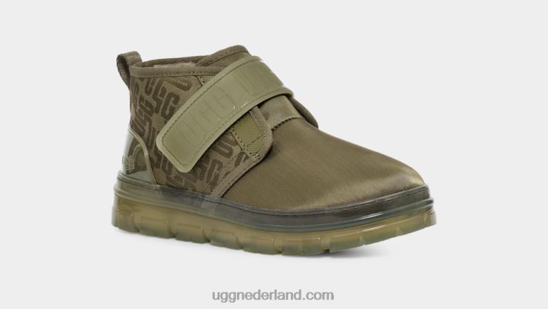 vrouwen verbrande olijf UGG neumel grafisch monogram 686ZP666