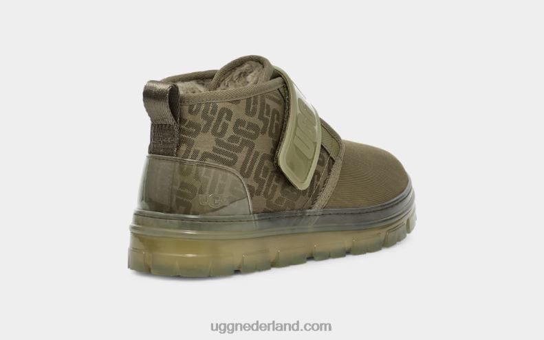 vrouwen verbrande olijf UGG neumel grafisch monogram 686ZP666